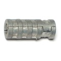 Midwest Fastener Short Lag Shield, 1/4" Dia, Alloy Steel Zinc Plated, 50 PK 04175